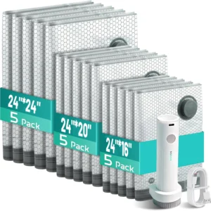 2026 X7 Cordless Travel Vacuum Bag Set