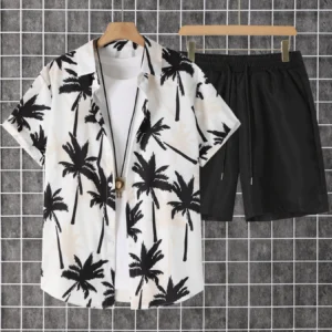 2-pack, men's short-sleeved button-down shirt